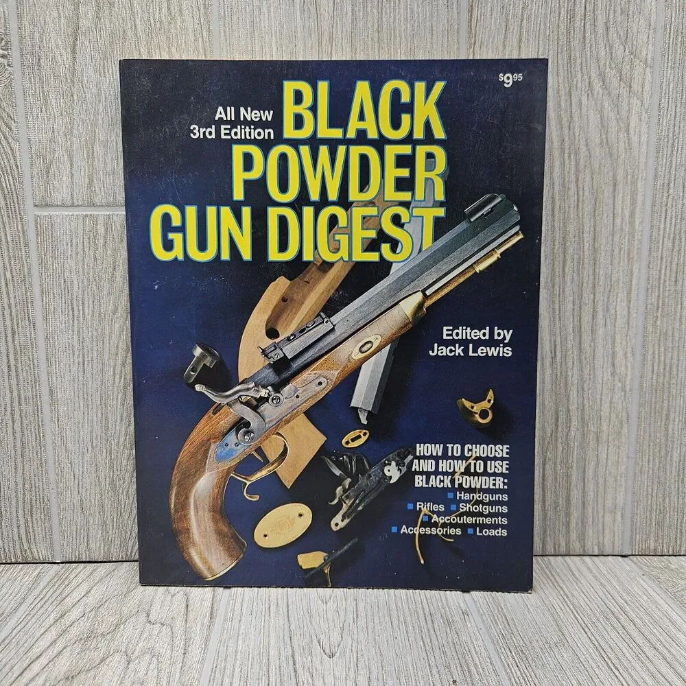 BLACK POWDER GUN DIGEST 3rd Edition Sam Fadala Jack‎ Lewis